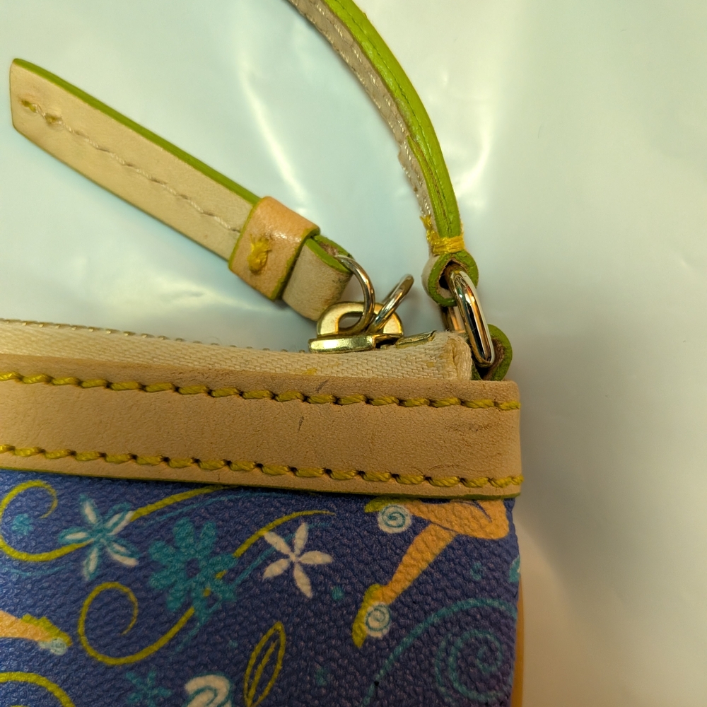 Dooney & Bourke Blue Fairy Print Women's Bag - Picture 6 of 11